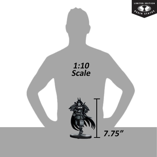 DC Direct Batman Black & White Statue 1/10 Batman Ninja 20 cm