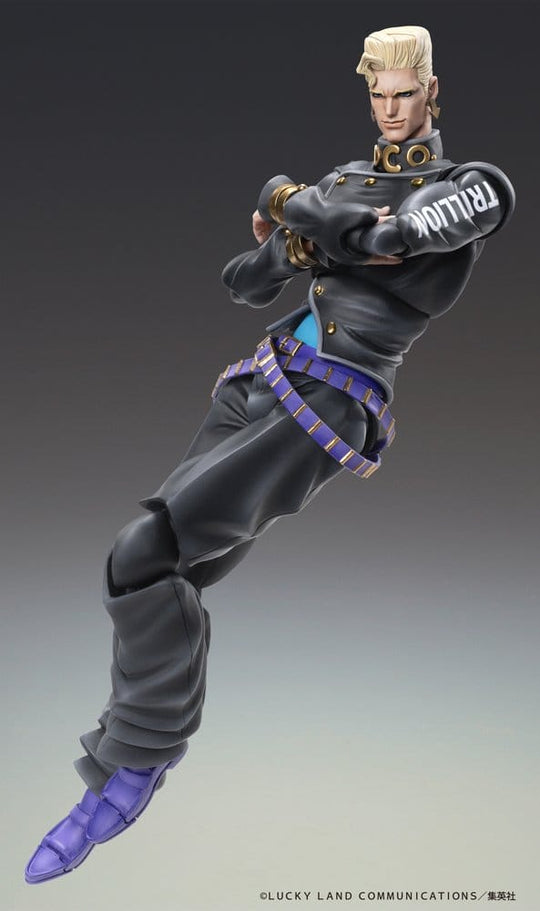 JoJo's Bizarre Adventure: Diamond Is Unbreakable Action Figure Chozokado Keicho Nijimura & Bad Company 17 cm