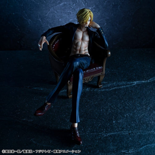 One Piece Portrait.Of.Pirates "S.O.C" PVC Figure Sanji Ver.R 14 cm