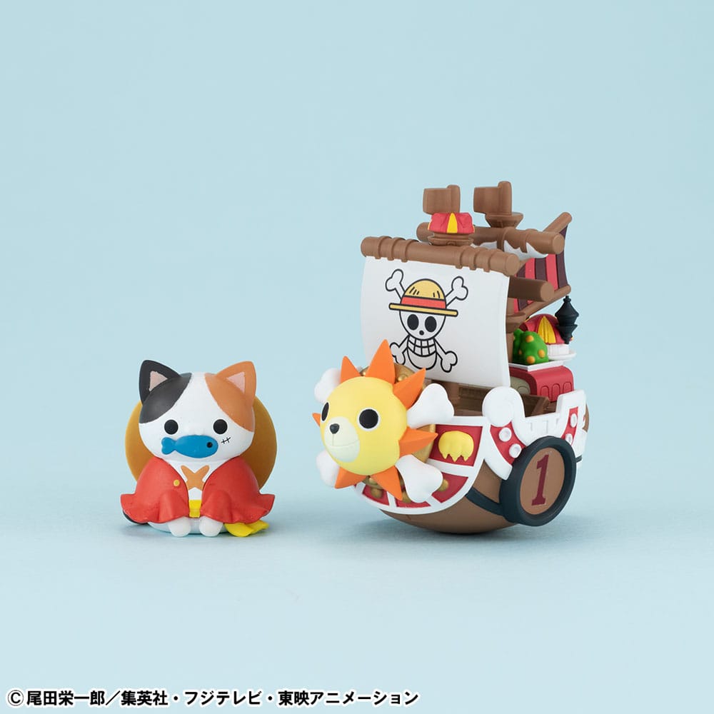 One Piece Yuracolle  Series Trading Figure Grand Line 6 cm Blind Box Assortment (6)
