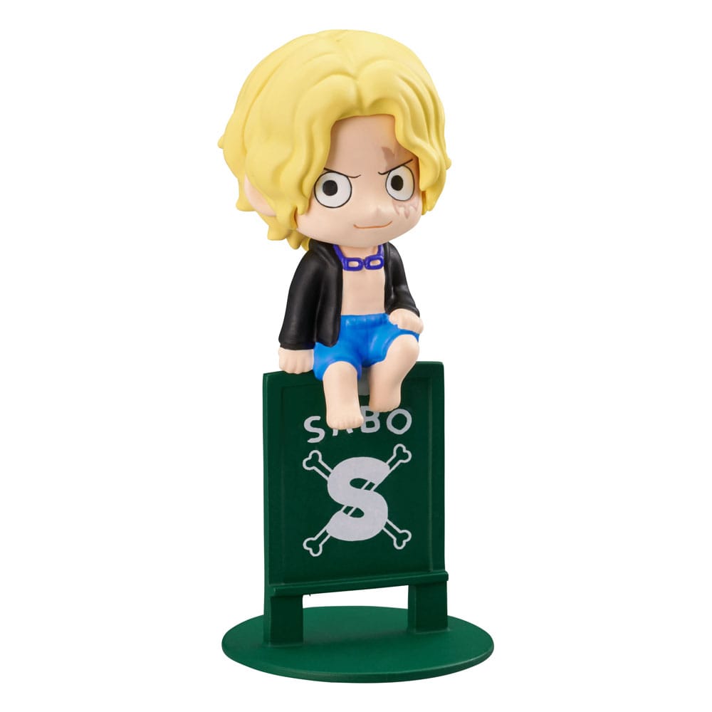 One Piece Ochatomo Series Trading Figure Pirates´ Vacance 4 cm Assortment (8)