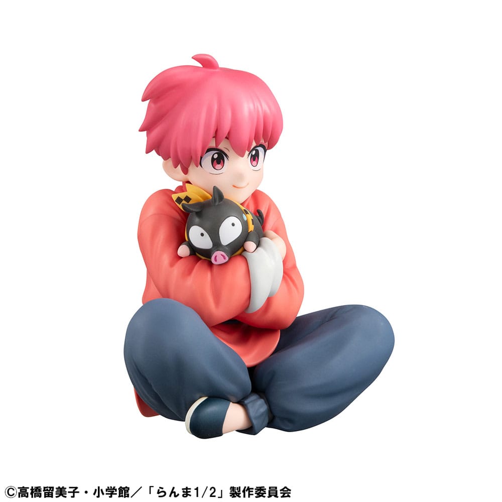 Ranma 1/2 G.E.M. Series PVC Statue Ranma Palm Size 9 cm
