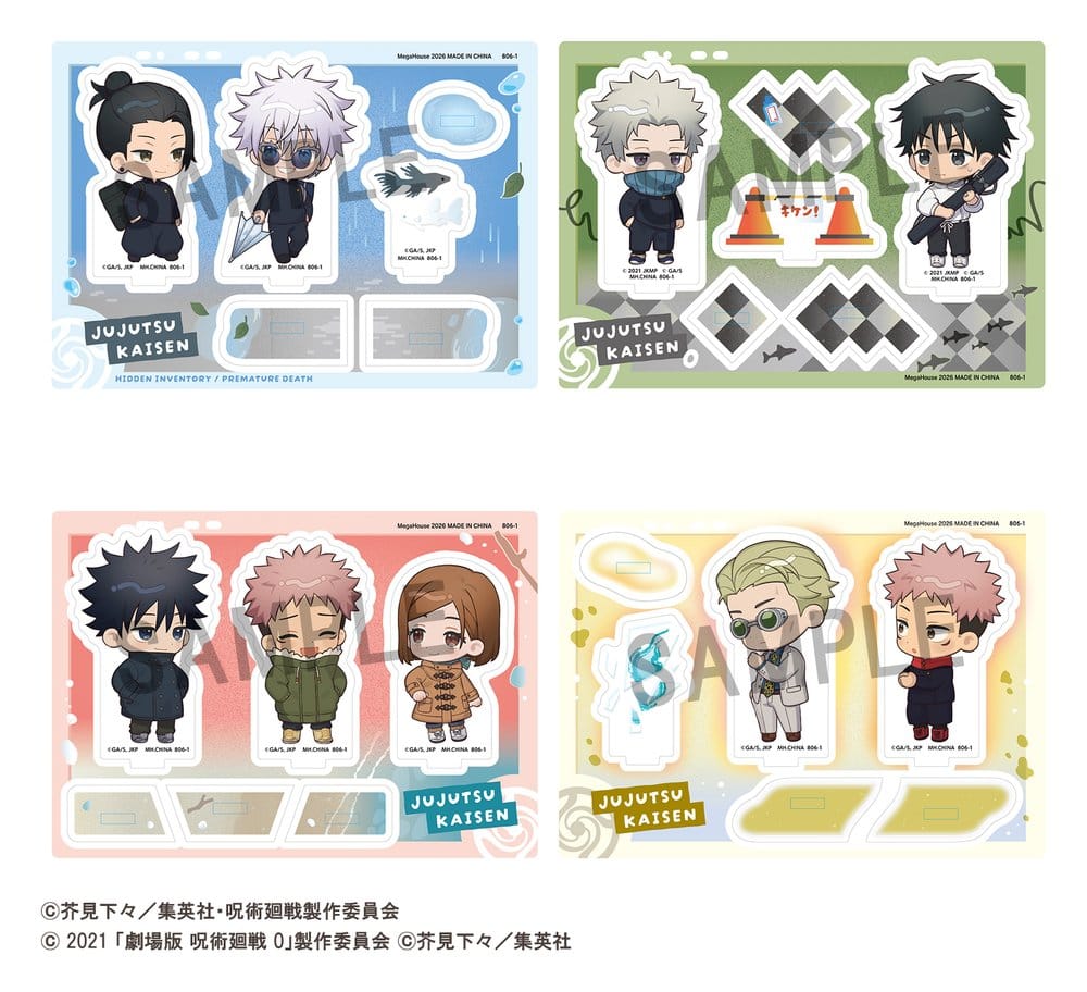 Jujutsu Kaisen Buddycolle Acrylic Stand 5th Anniversary D Kento Nanami & Yuji Itadori 10 cm