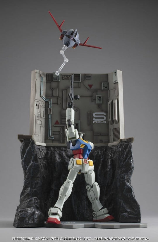 Mobile Suit Gundam Realistic Model Series Diorama G Structure GS03M Last Shooting (material color edition)