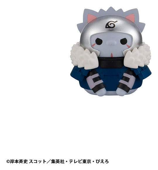 Naruto Shippuden Mega Cat Project Nyaruto! Mini Figures The bond between master and disciple ver. Blind Box Assortment (8) (Repeat)