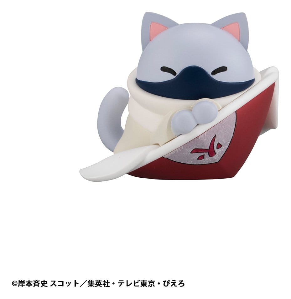 Naruto Shippuden Mega Cat Project Nyaruto! Mini Figures The bond between master and disciple ver. Blind Box Assortment (8) (Repeat)