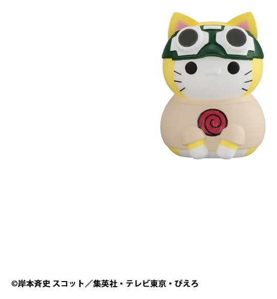 Naruto Shippuden Mega Cat Project Nyaruto! Mini Figures The bond between master and disciple ver. Blind Box Assortment (8) (Repeat)