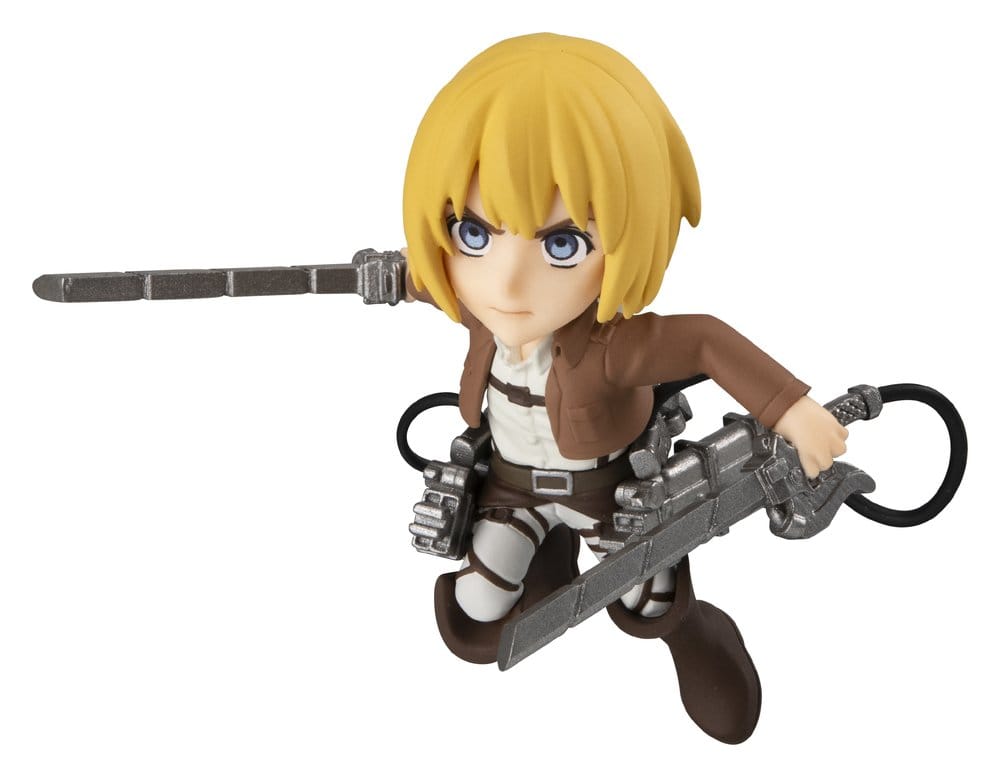 Attack on Titan Tobimas Mini Figures Pack of 6 (with gift)
