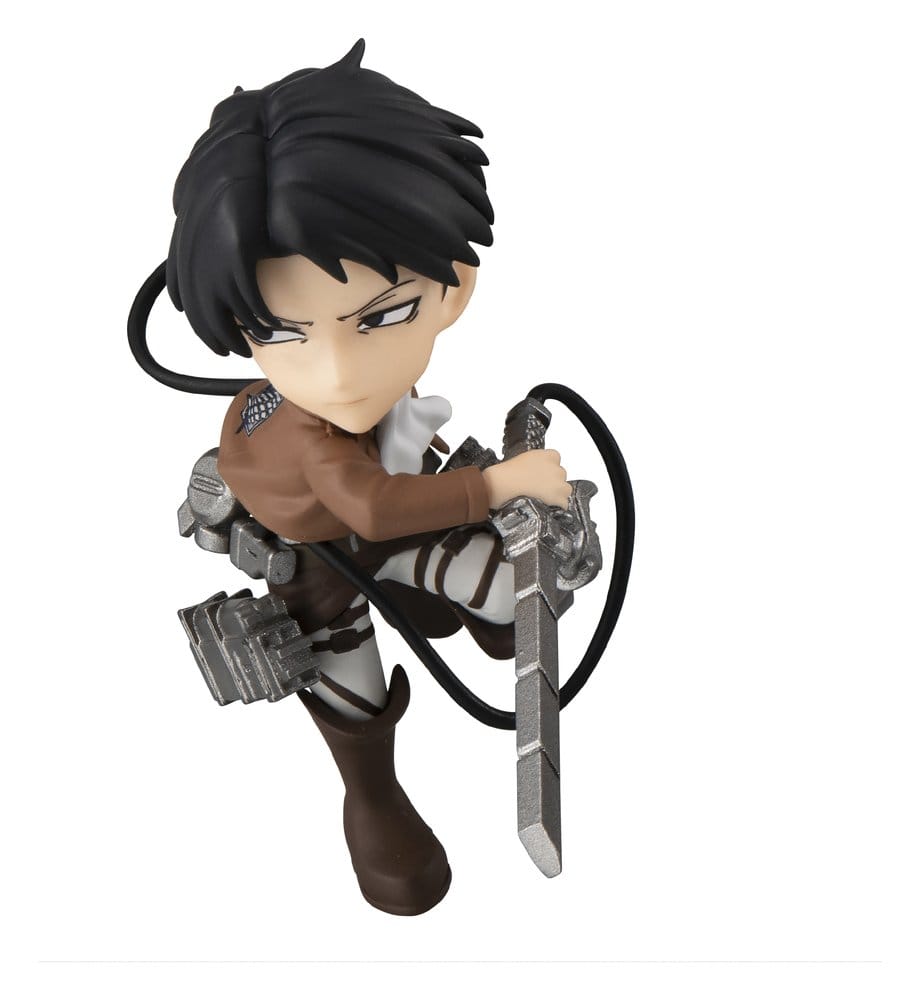 Attack on Titan Tobimas Mini Figures Pack of 6 (with gift)