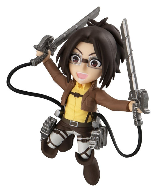 Attack on Titan Tobimas Mini Figures Pack of 6 (with gift)