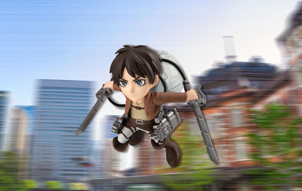 Attack on Titan Tobimas Mini Figures Pack of 6 (with gift)