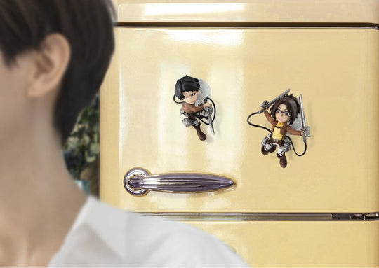 Attack on Titan Tobimas Mini Figures Pack of 6 (with gift)