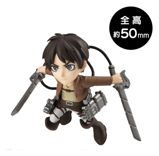 Attack on Titan Tobimas Mini Figures Pack of 6 (with gift)