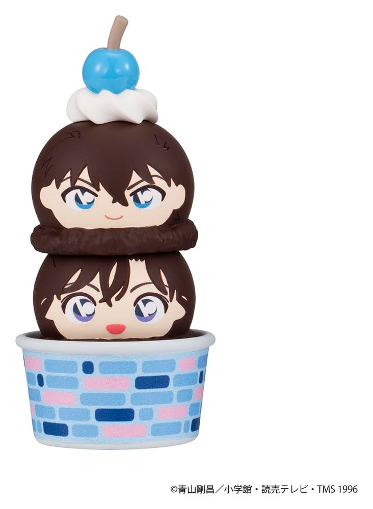 Detective Conan Tsumichen Stack up & Change Mini Figures 8 cm Blind Box Assortment (6) (with gift)