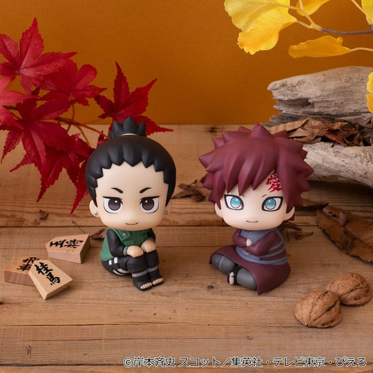 Naruto Shippuden Look Up PVC Figures 2-Pack Shikamaru Nara & Gaara Smile ver. 11 cm (with gift)