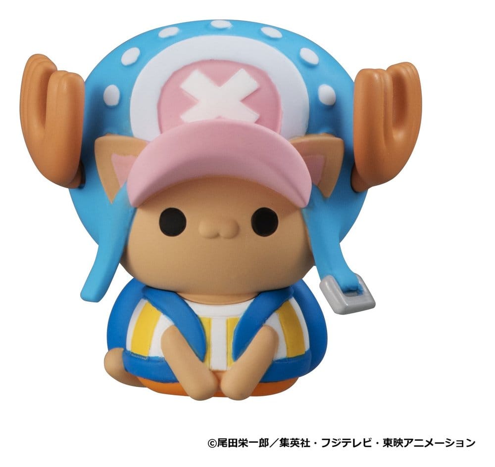 One Piece Mega Cat Project Mini Figures NyanPieceNyan! I'm gonna be king of Paw-rates!! Blind Box Assortment (8) (Repeat)