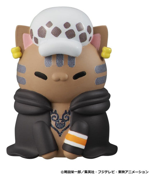 One Piece Mega Cat Project Mini Figures NyanPieceNyan! I'm gonna be king of Paw-rates!! Blind Box Assortment (8) (Repeat)