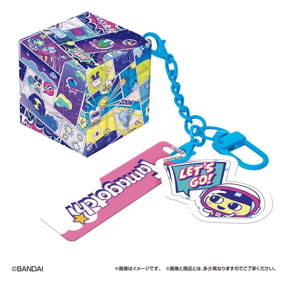 Rubik's ID Keychains Tamagotchi Blind Box Display (6)