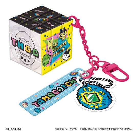 Rubik's ID Keychains Tamagotchi Blind Box Display (6)