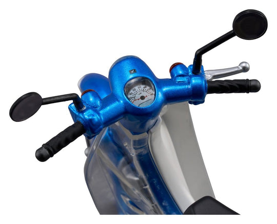 Honda Kaitanics Plastic Model Kit Super Cub 110 Glint Wave Blue Metalic