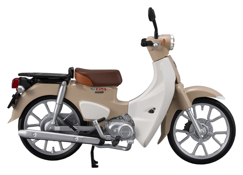 Honda Kaitanics Plastic Model Kit Super Cub 110 Virgin Beige