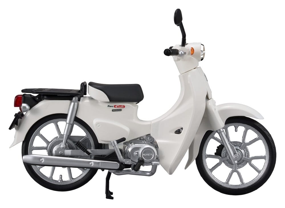 Honda Kaitanics Plastic Model Kit Super Cub 110 Classical White