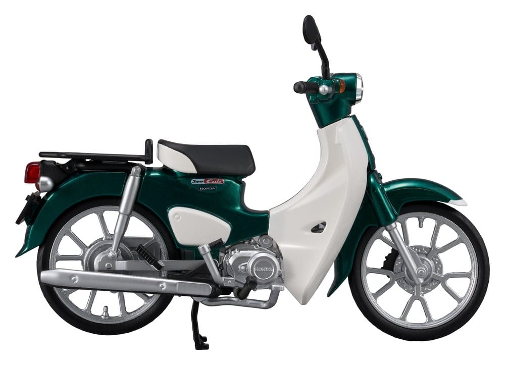 Honda Kaitanics Plastic Model Kit Super Cub 110 Tasmania Green Metallic