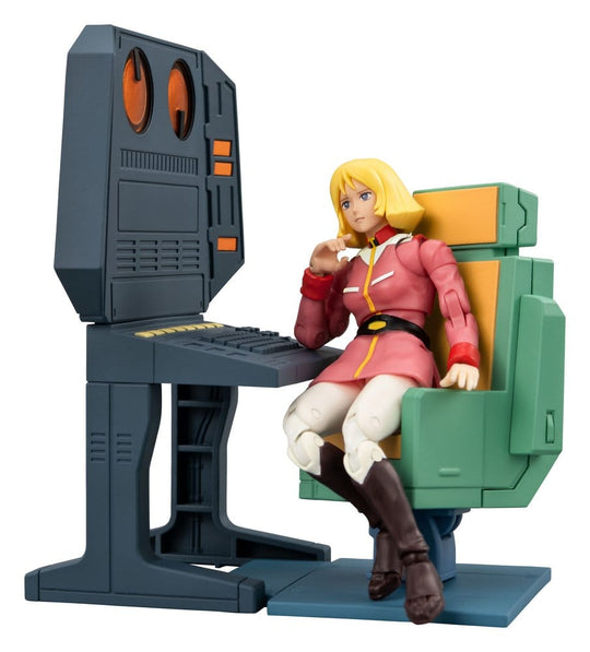 Mobile Suit Gundam G.M.G. Collection EX Diorama White Base Bridge Radio Operator Desk Set 10 cm (with gift)