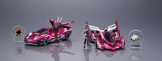 Future GPX Cyber Formula Cyber Formula Collection -Heritage Edition- Vehicles 2-Pack Proto Jaguar Z-6 & Aoi Stealth Jaguar Z-7