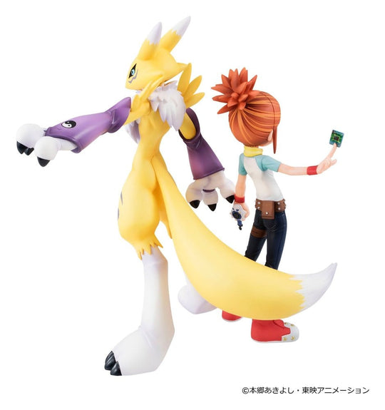 Digimon Tamers G.E.M. Series PVC Figure Renamon & Ruki Makino 13 cm (Repeat)