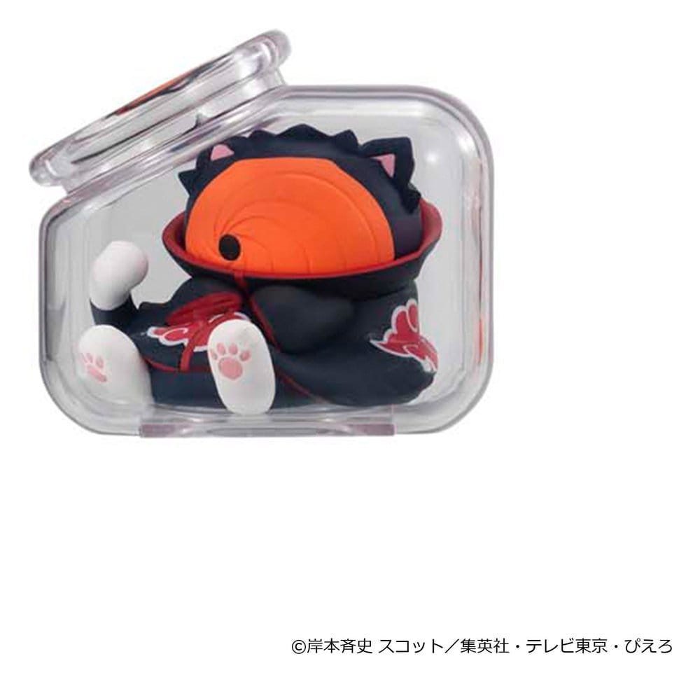 Naruto Shippuden Mega Cat Project Mini Figures Good Night Nyaruto! Gathering Akatsuki Edition Vol. 2 6 cm Blind Box Display (8)