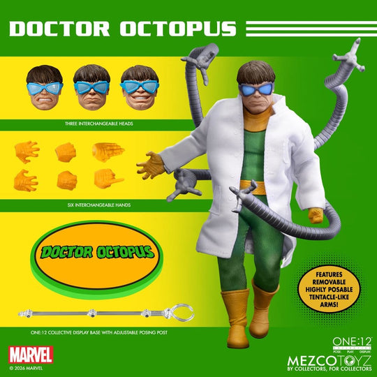 Marvel Comics One:12 Collective Action Figure 1/12 Doctor Octopus 16 cm