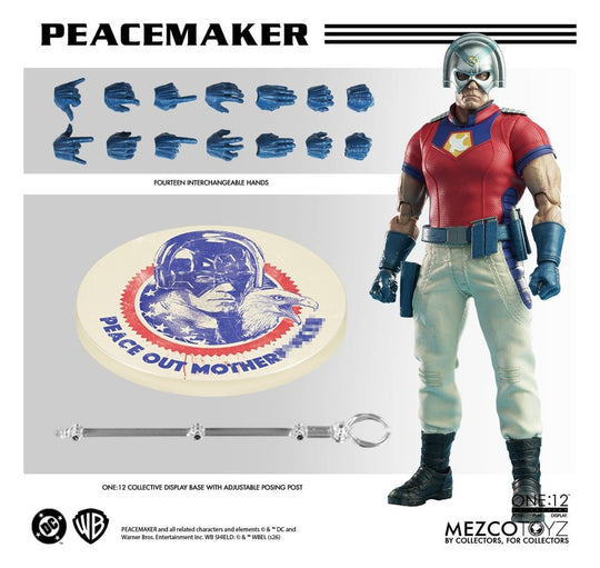 DC Comics One:12 Collective Action Figure 1/12 Peacemaker 17 cm