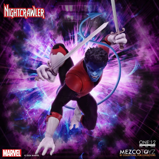 Marvel X-Men One:12 Collective Action Figure 1/12 Nightcrawler 16 cm