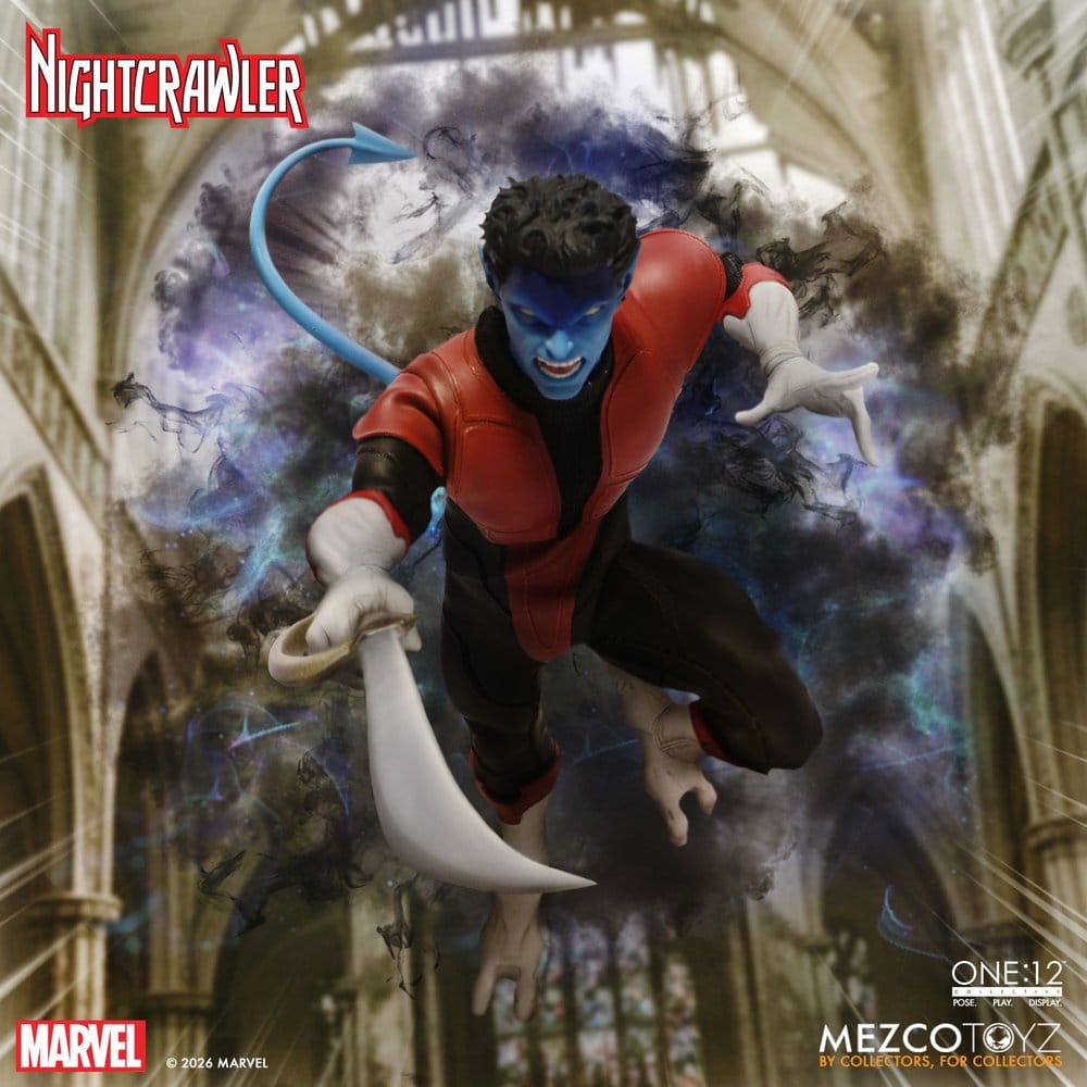Marvel X-Men One:12 Collective Action Figure 1/12 Nightcrawler 16 cm