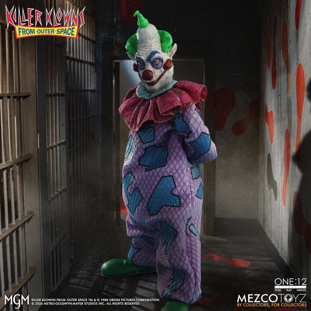 Killer Klowns From Outer Space One:12 Collective Action Figure 1/12 Jumbo 17 cm