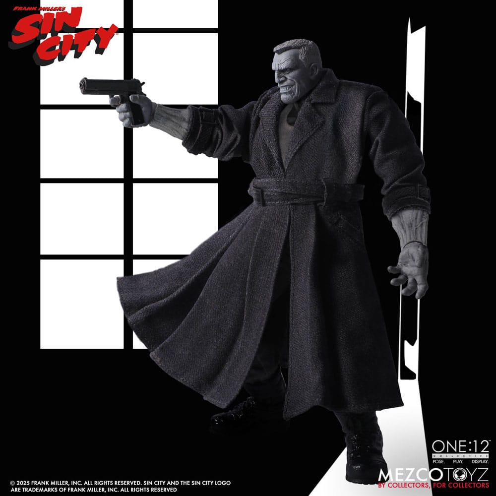 Sin City Action Figure 1/12 Marv 17 cm