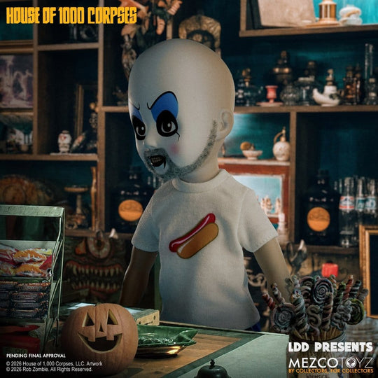 House of 1000 Corpses LDD Presents Doll Captain Spaulding 25 cm
