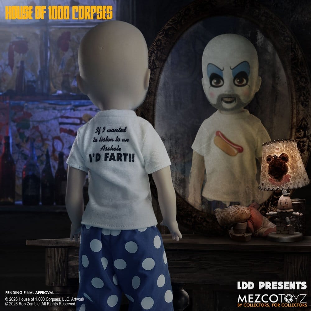 House of 1000 Corpses LDD Presents Doll Captain Spaulding 25 cm