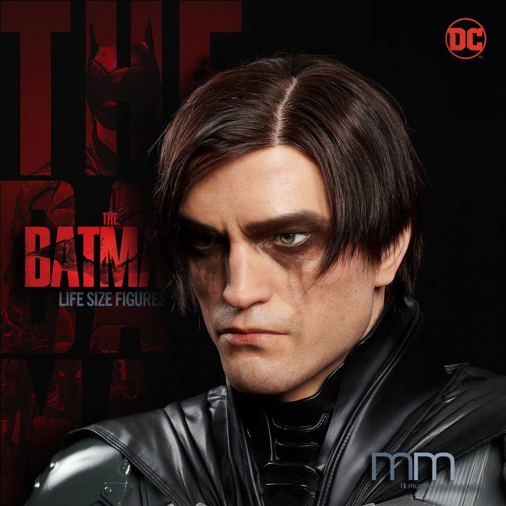The Batman Life-Size Silicone Head Batman