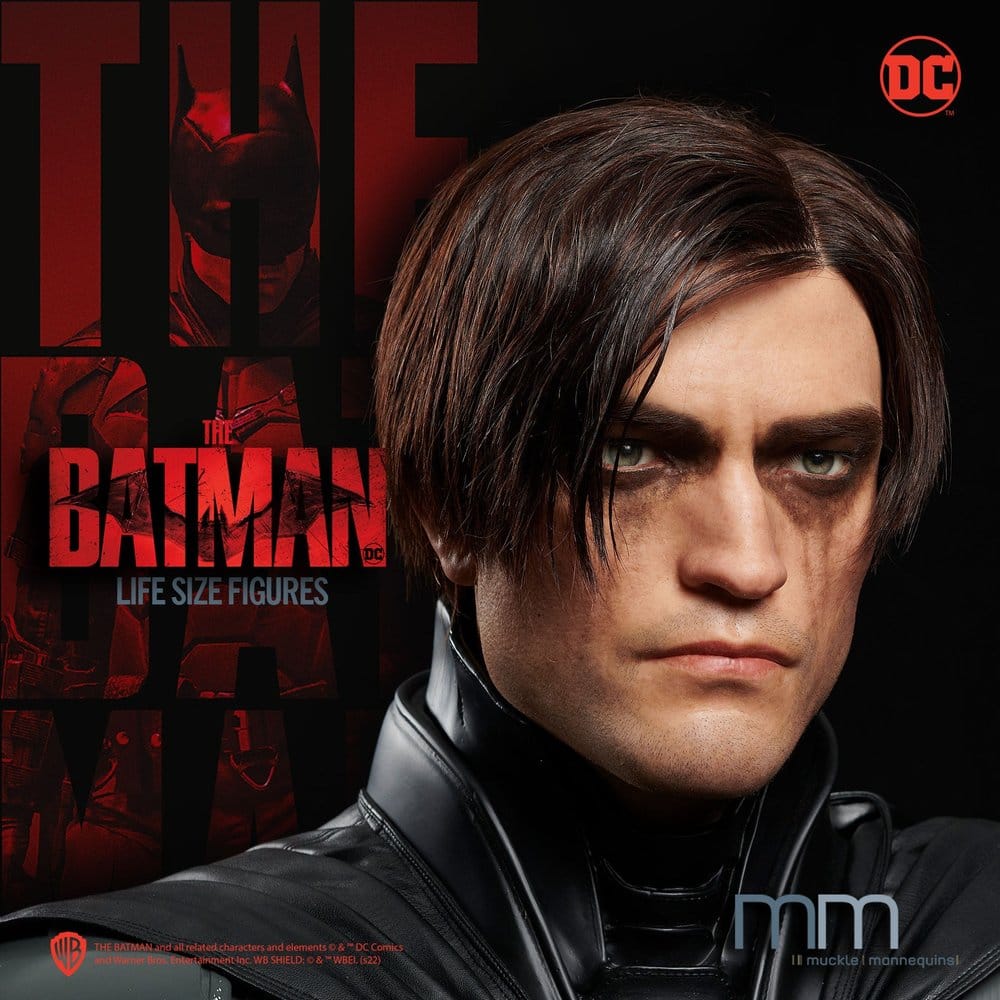 The Batman Life-Size Silicone Head Batman