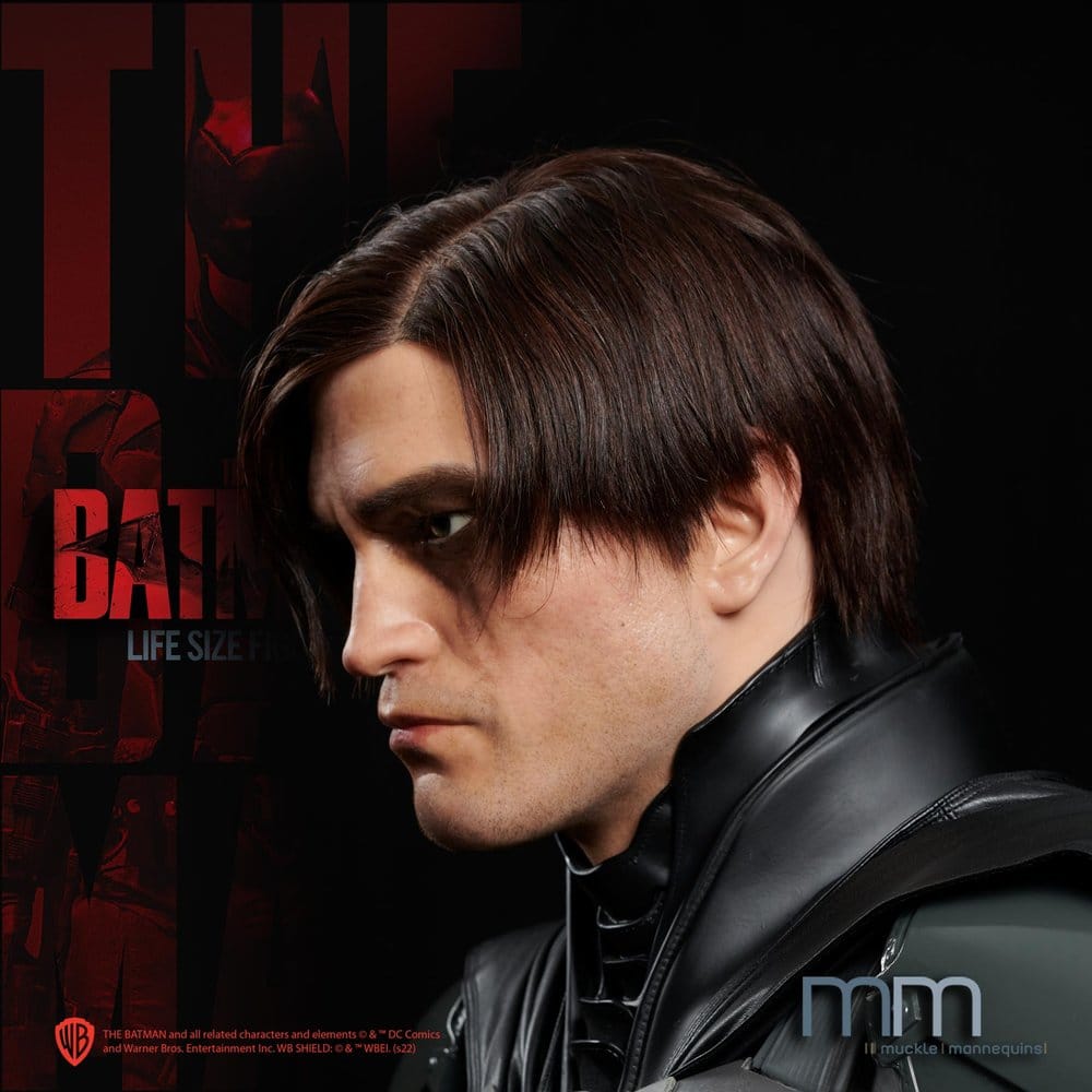 The Batman Life-Size Silicone Head Batman