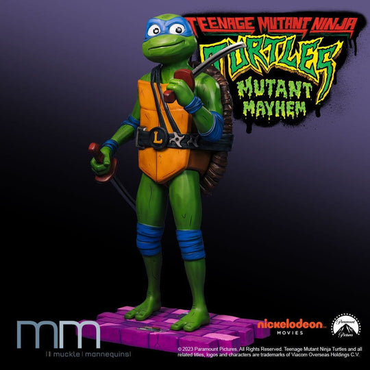 Teenage Mutant Ninja Turtles: Mutant Mayhem Life-Size Statue Leonardo 172 cm