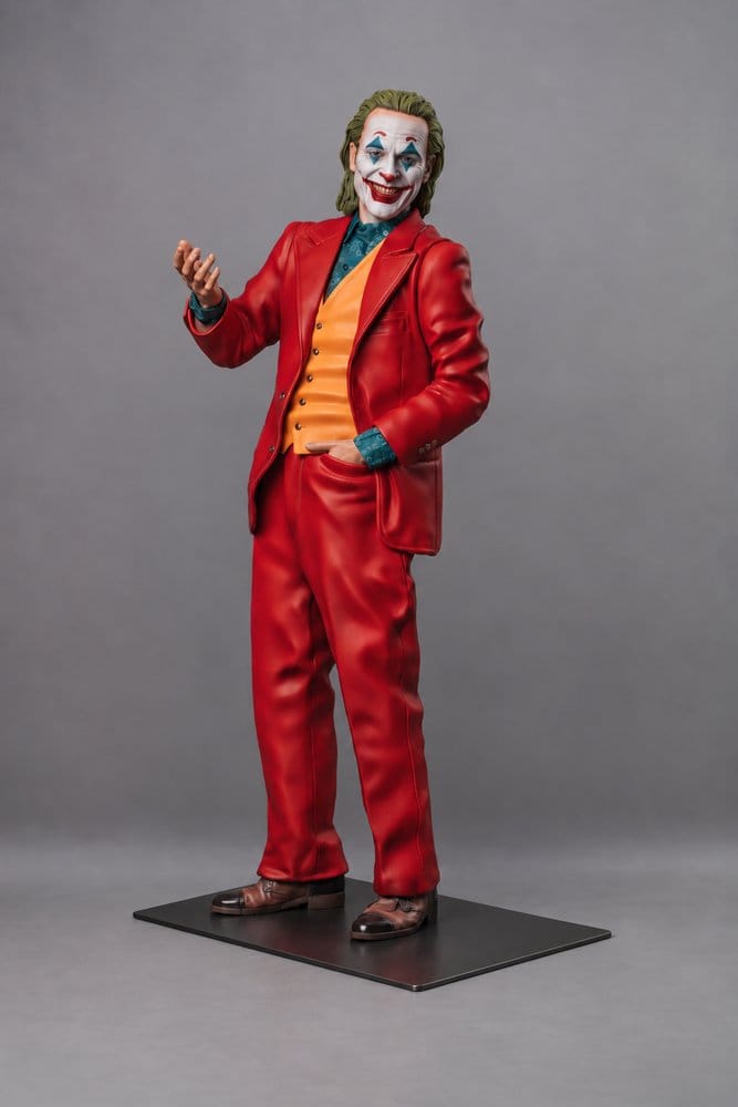 Joker (2019) Life-Size Base Black Metal 2 cm
