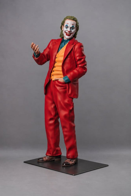 Joker (2019) Life-Size Base Black Metal 2 cm