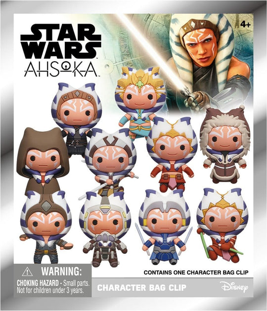 Star Wars Ahsoka 3D PVC Bag Clips Series 1 Blind Bag Display (24)