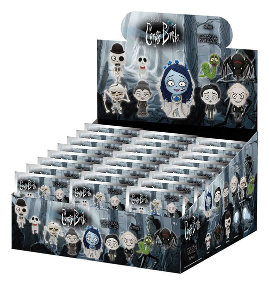 Corpse Bride 3D PVC Bag Clips Series 1 Blind Bag Display (24)