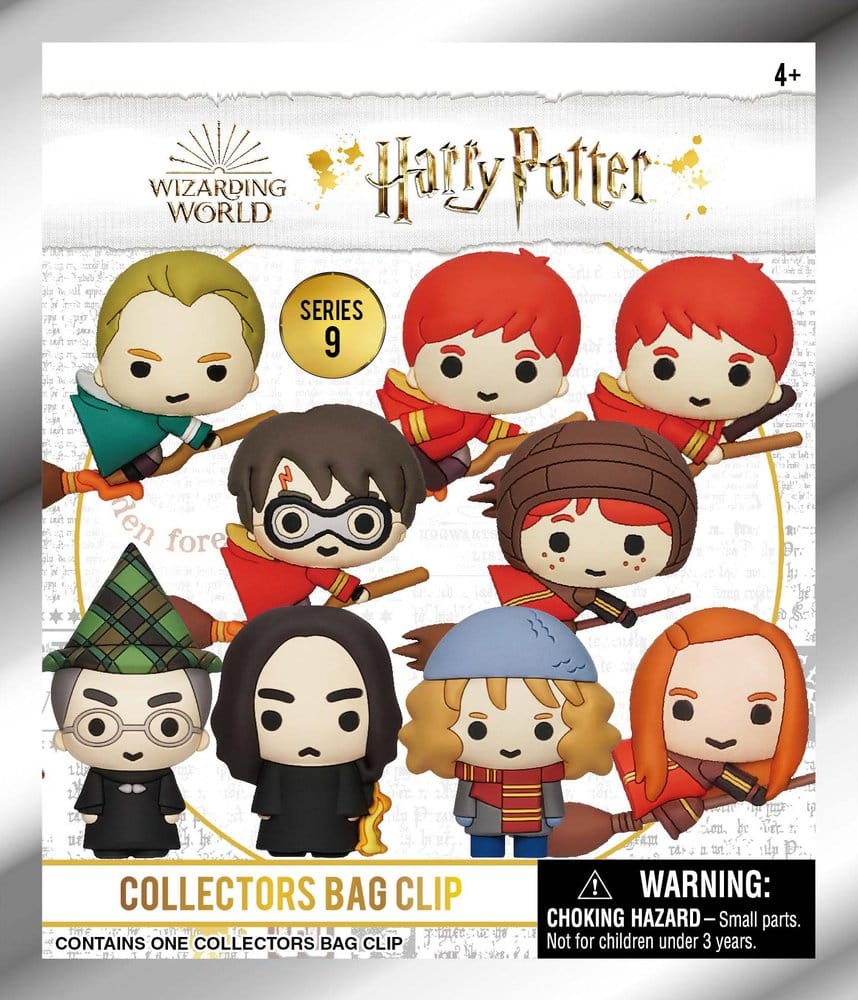 Harry Potter 3D Foam Bag Clips Series 9 Display (24)