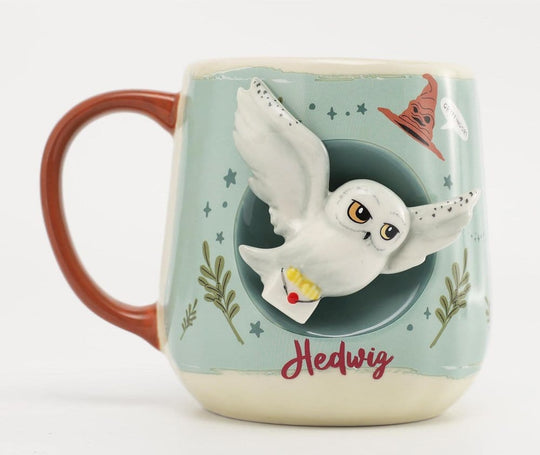 Harry Potter Mug Hedwig 2D Relief Figural