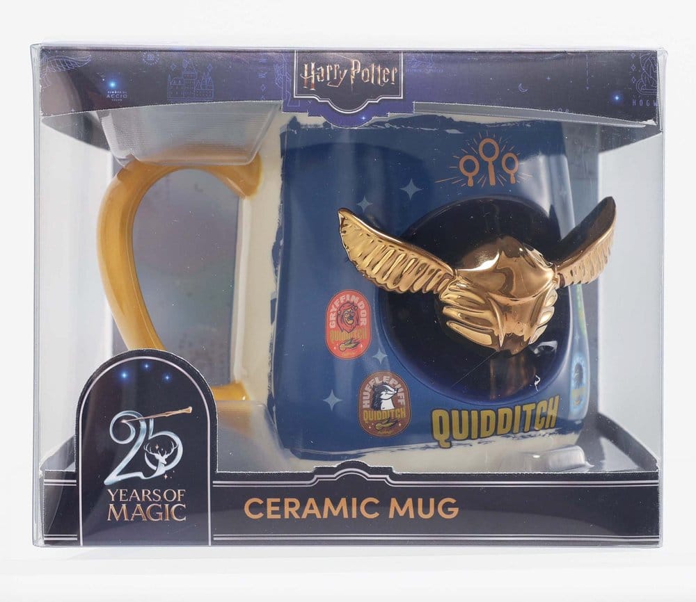 Harry Potter Mug Golden Snitch 2D Relief Figural